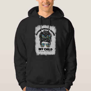 Autism Awareness For Mom Women Puzzle Autistic Aut Hoodie