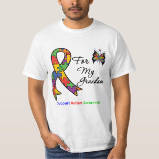 Autism Awareness For My Grandson T-Shirt