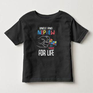 Autism Awareness Friends Uncle Autistic Nephew Toddler T-shirt