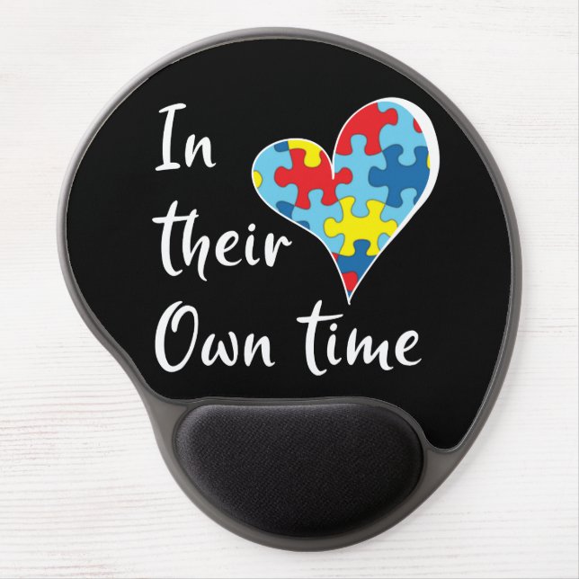 Autism Awareness Gel Mouse Pad (Front)