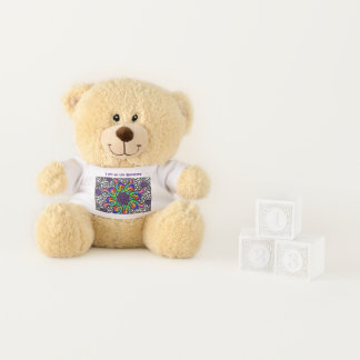 Autism awareness gift autistic kids teddy bear