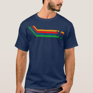 Autism Awareness Gift Retro Stripes Cute ASD or T-Shirt