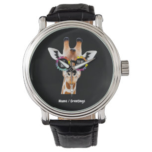 Autism Awareness Giraffe It’s OK to Be Different Watch