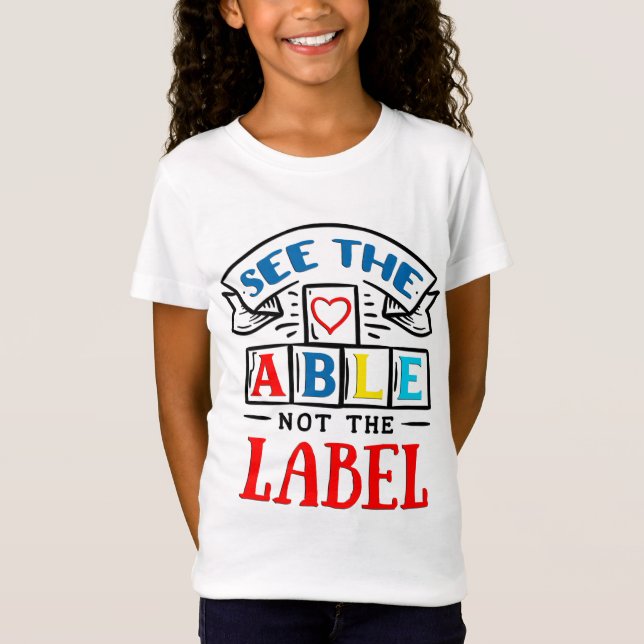 Autism Awareness Girls TShirt (Front)
