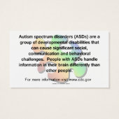 Autism Awareness Handout (Back)