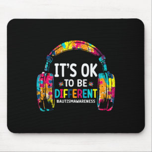 Autism Awareness Headphones Gamer Game Lover Men W Mouse Pad