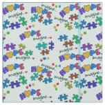 Autism Awareness Hope Fabric