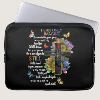 Autism Awareness I Can Only Imagine Jesus Faith Laptop Sleeve