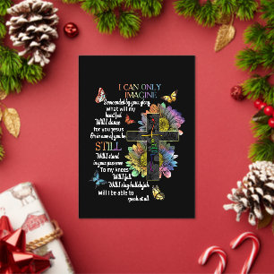 Autism Awareness I Can Only Imagine Jesus Faith T- Acrylic Invitations