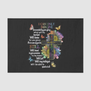 Autism Awareness I Can Only Imagine Jesus Faith Tissue Paper