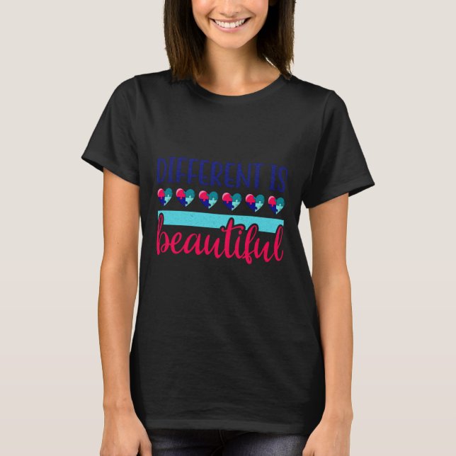 Autism Awareness I Love Someone Who Is Autistic Al T-Shirt (Front)