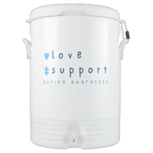 autism awareness Igloo Beverage Cooler