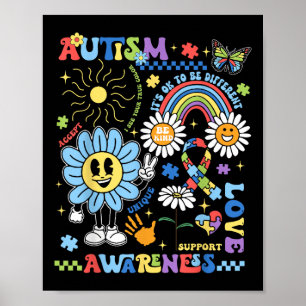 Autism Awareness Inclusion S Teacher Inspirational Poster