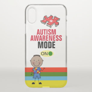 Autism Awareness  iPhone X Clearly™ Deflector Case