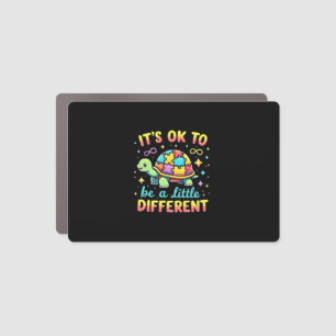 Autism Awareness It's Ok To Be A Little Different Car Magnet