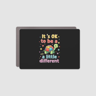 Autism Awareness It's Ok To Be A Little Different  Car Magnet