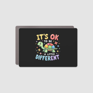 Autism Awareness It's Ok To Be A Little Different Car Magnet