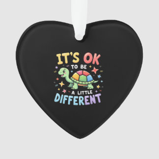 Autism Awareness It's Ok To Be A Little Different Ornament