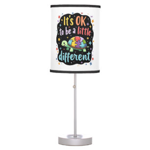 Autism Awareness It's Ok To Be A Little Different  Table Lamp