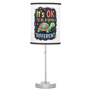 Autism Awareness It's Ok To Be A Little Different  Table Lamp