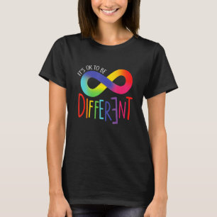 Autism Awareness Its Ok To Be Different Acceptance T-Shirt