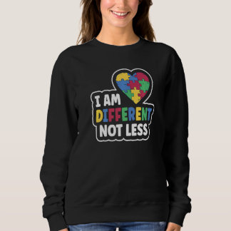 Autism Awareness Jewelry Flag I Am Different Not L Sweatshirt