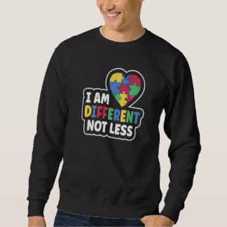 Autism Awareness Jewelry Flag I Am Different Not L Sweatshirt