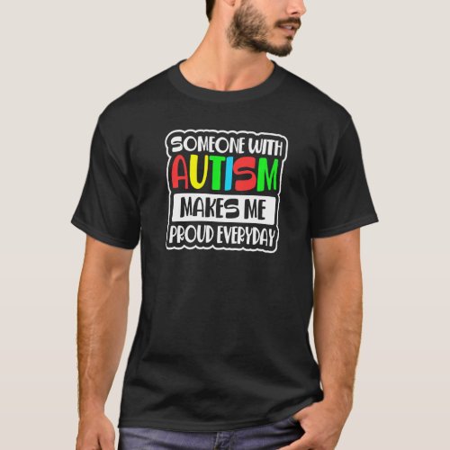 Autism Awareness Jewelry Flag Makes Me Proud Every T_Shirt