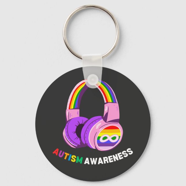 Autism Awareness Keychain (Front)