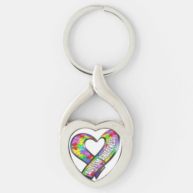 Autism Awareness Keychain (Front)