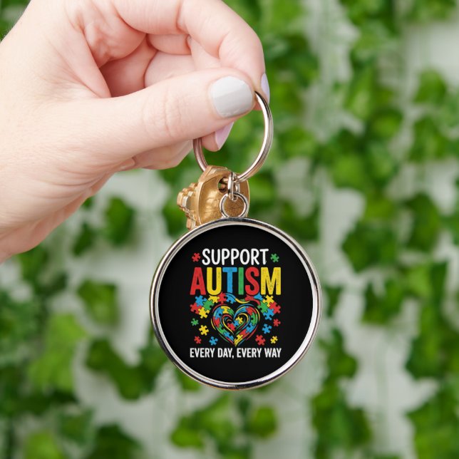 Autism awareness keychain (Hand)