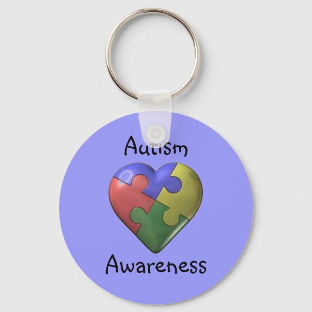 Autism Awareness Keychain (Front)