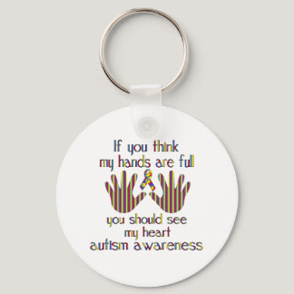autism awareness keychain