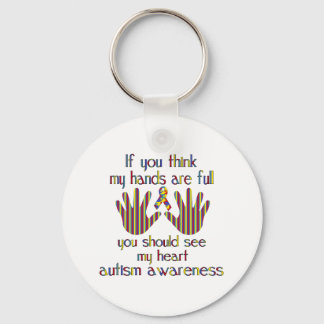 autism awareness keychain