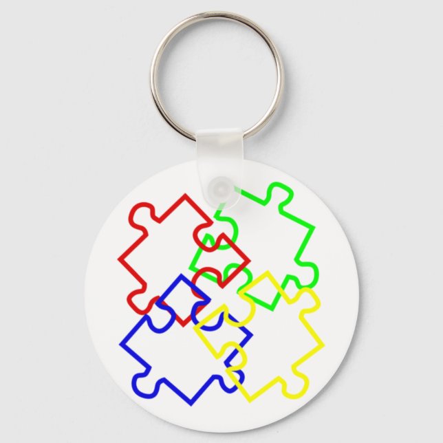 Autism Awareness Keychain (Front)