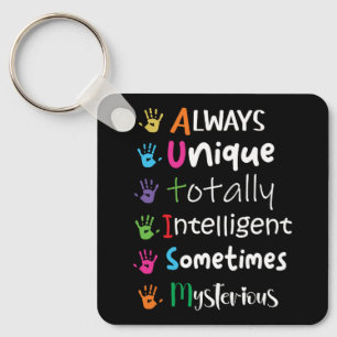 Autism Awareness Keychain