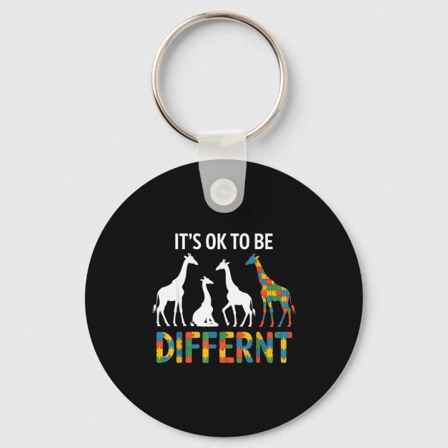 Autism awareness  keychain (Front)