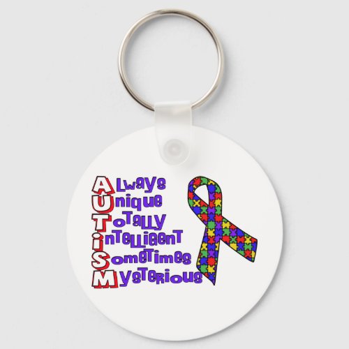 Autism Awareness Keychain