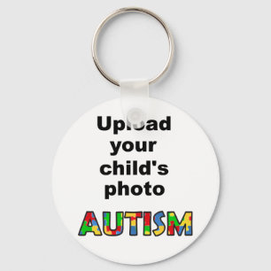 Autism Awareness Keychain I Love Customize