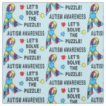 Autism Awareness: Let's Solve the Puzzle! Fabric