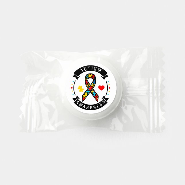 Autism Awareness Life Saver® Mints (Front)