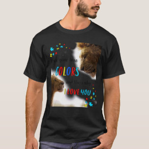 Autism Awareness Lion King I See Your True Colors  T-Shirt
