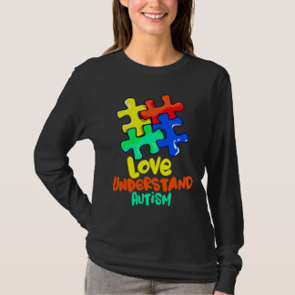 Autism Awareness Love Understand Autism T-Shirt