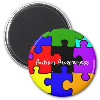 Autism Awareness Magnet by DesignsbyLisa at Zazzle