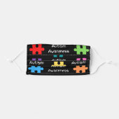 Autism Awareness Mask (Front, Folded)
