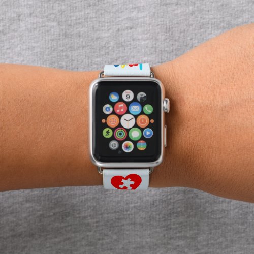 Autism AwarenessMom _ Apple Watch Band 42 mm Apple Watch Band