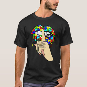 Autism Awareness Mom Autism Grandma Autism Awarene T-Shirt