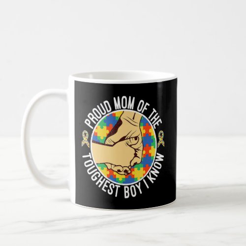 Autism Awareness Mom   For Son Boys Funny Autism S Coffee Mug