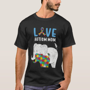 Autism Awareness Mom Love Autistic Son Daughter Mo T-Shirt