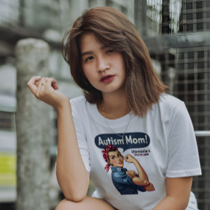 Autism Awareness Mom T-Shirt